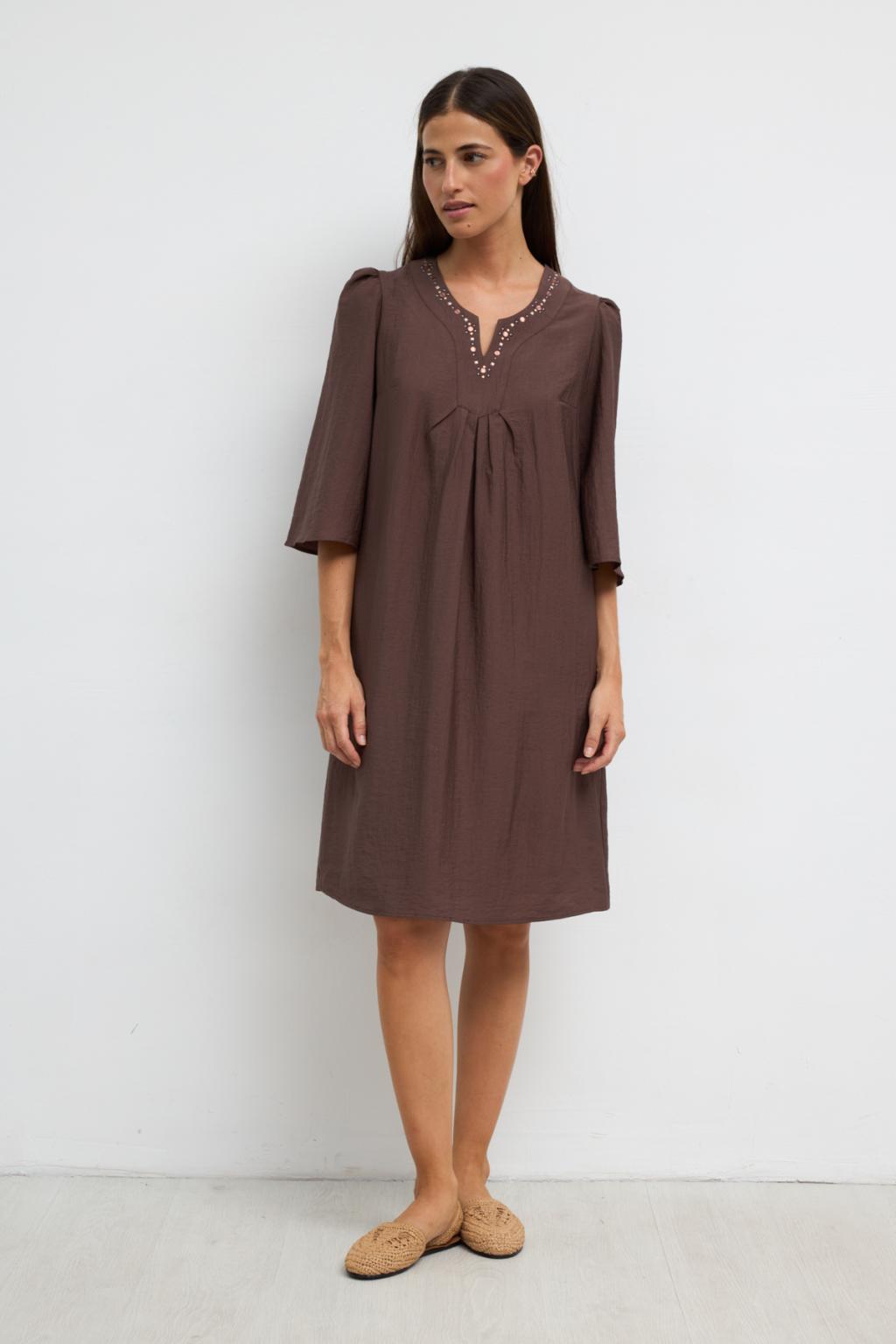 Vestido Julene Chocolate