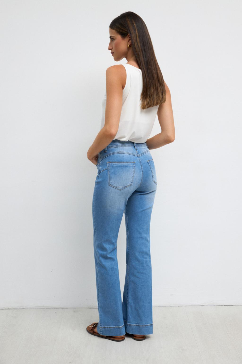 Pantalón Leticia Celeste