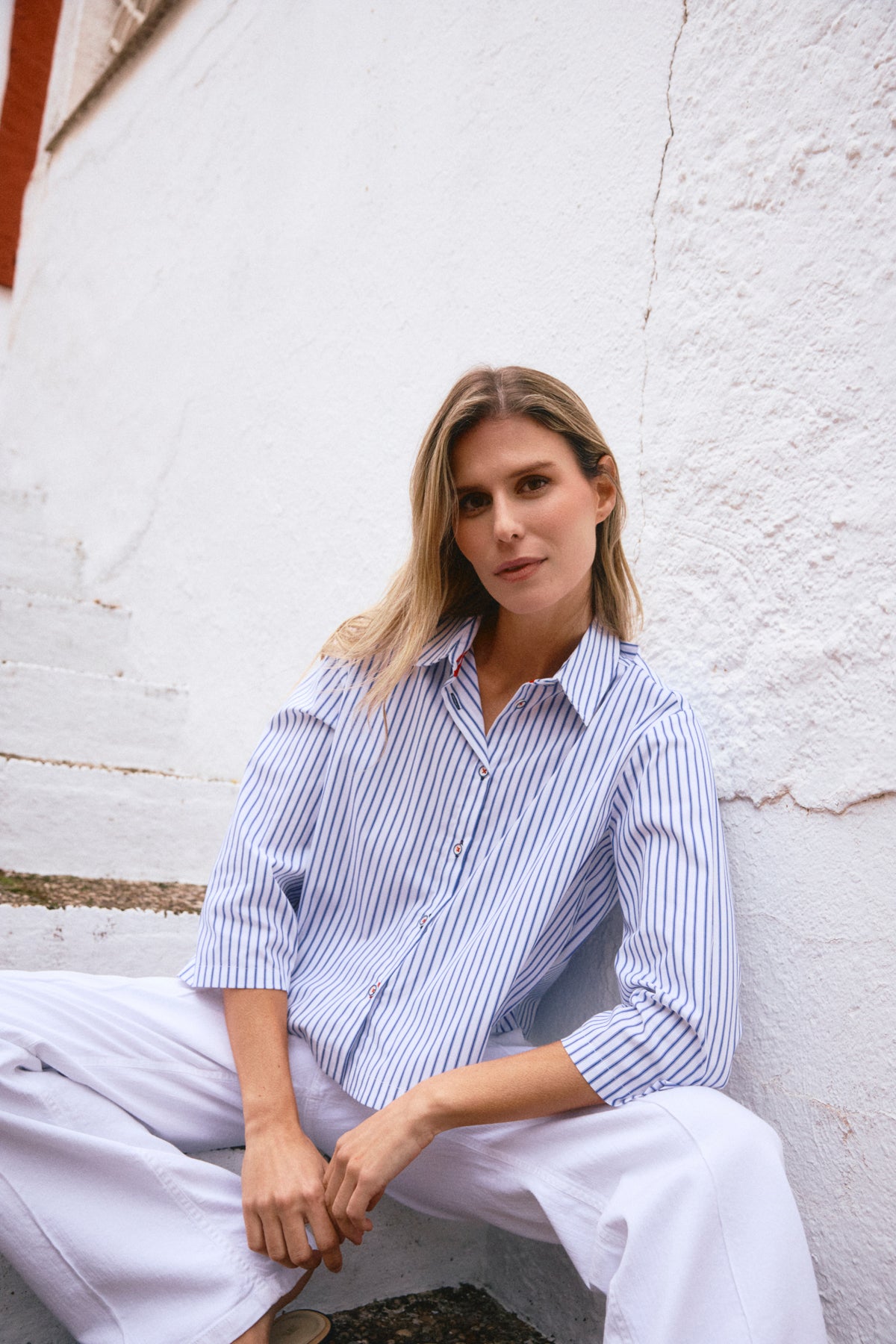 Camisa Mar Azul Marino